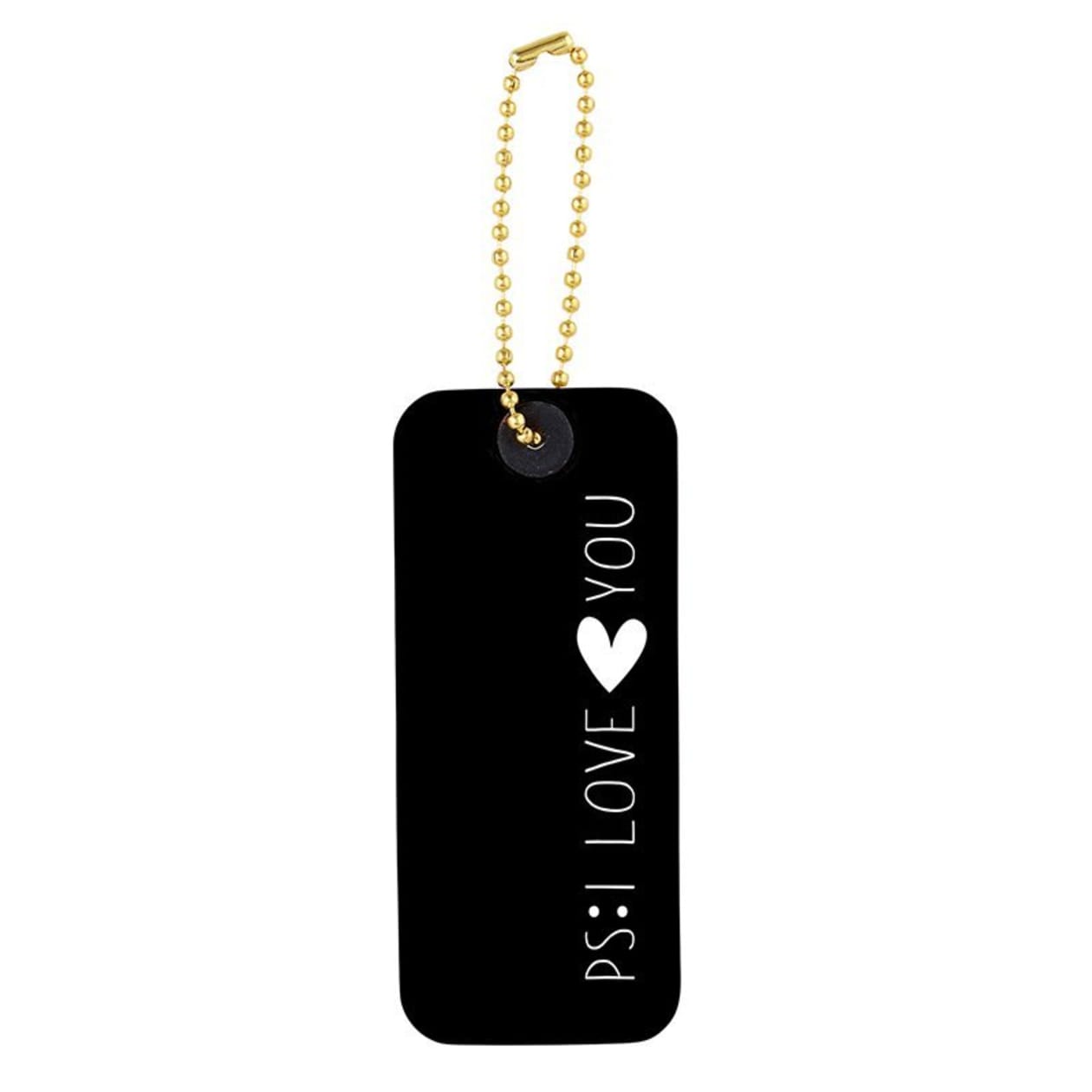 Gift Tag Book in Black and White | 24 Minimalist Tags with Gold Ball Chains