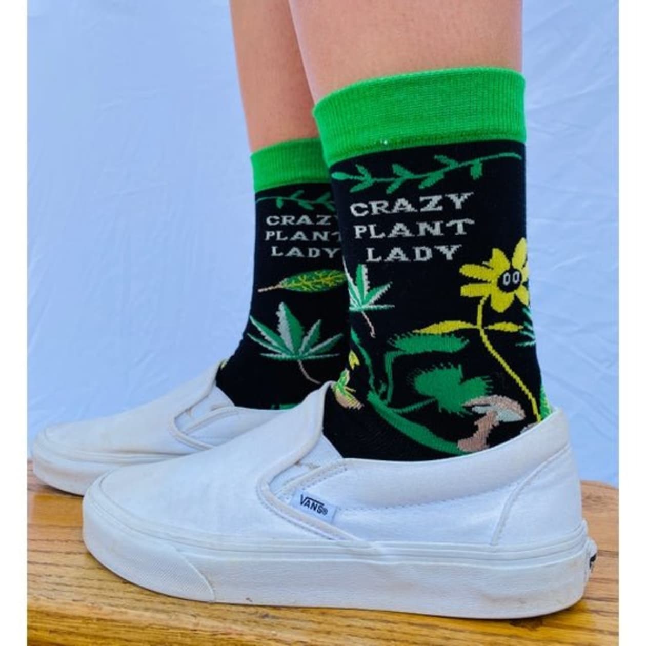 Crazy Plant Lady Women's Crew Socks