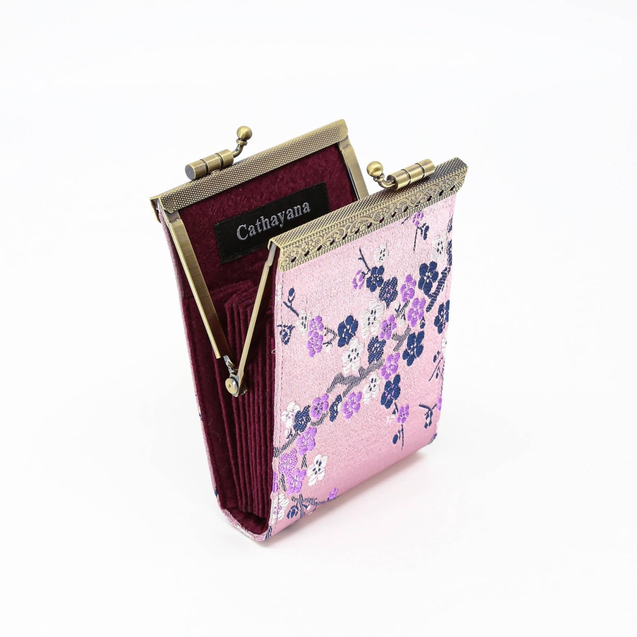 Credit Card Holder in Cherry Blossom Mauve | 10 Slots | RFID Blocking