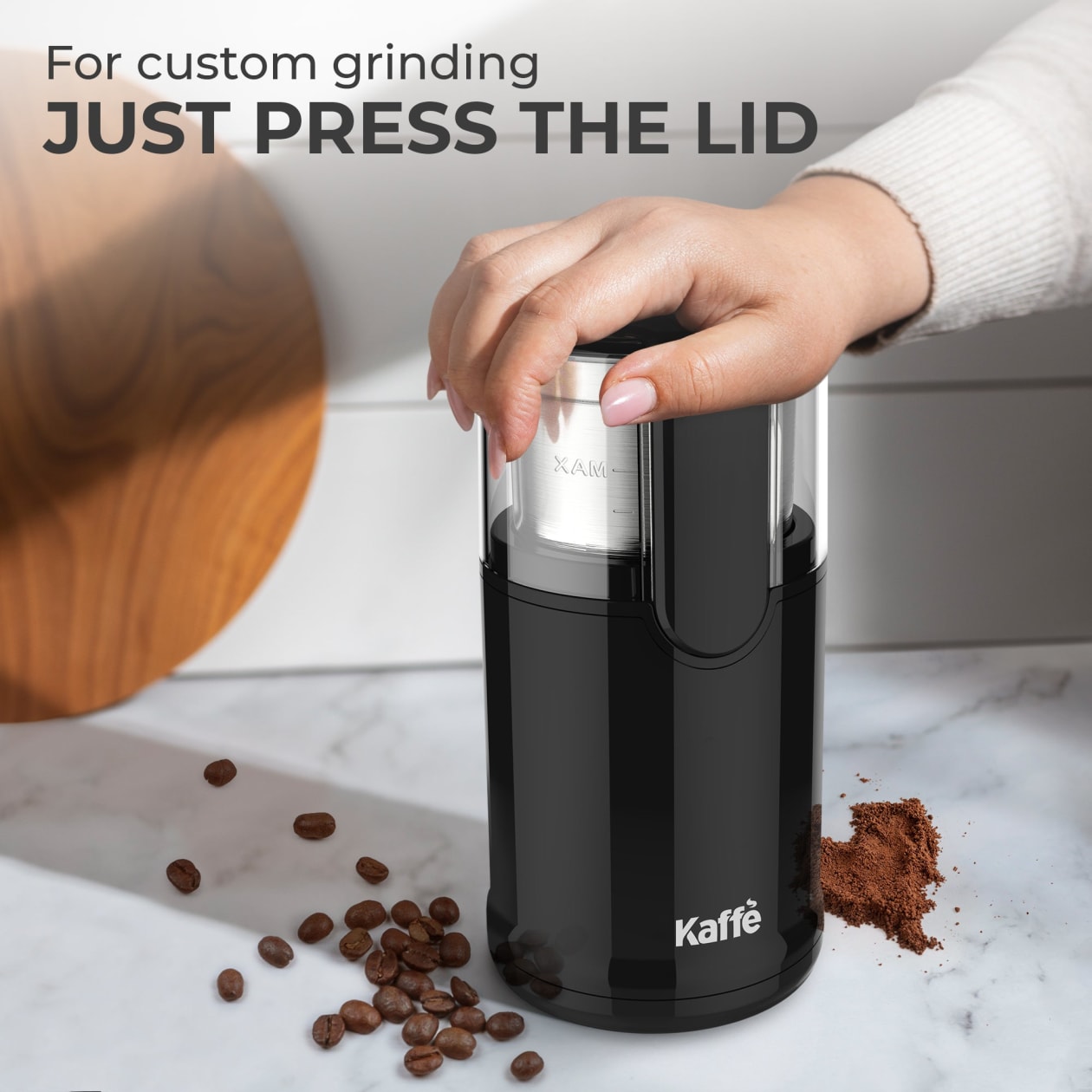 Blade Coffee Grinder (Removable Cup), KF5010