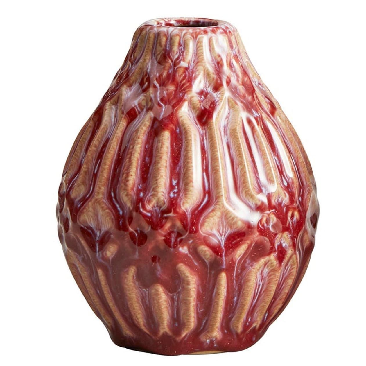 Amber Decorative Vase | 4.33" Tall