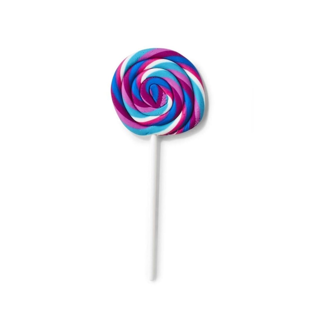 Sweet Swirl Scented Lollipop Eraser | 3 Colors/Scents - Color: Blue-Purple/Blueberry