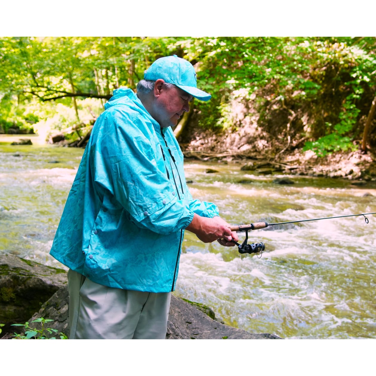 Brella 2015 Light Blue Rain Jacket