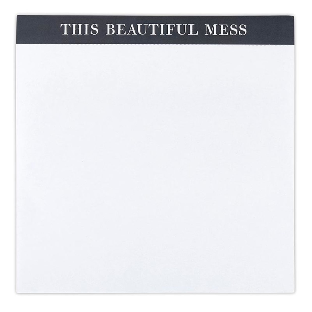 This Beautiful Mess Chunky Square Notepad Block | 7.25" x 7.25"