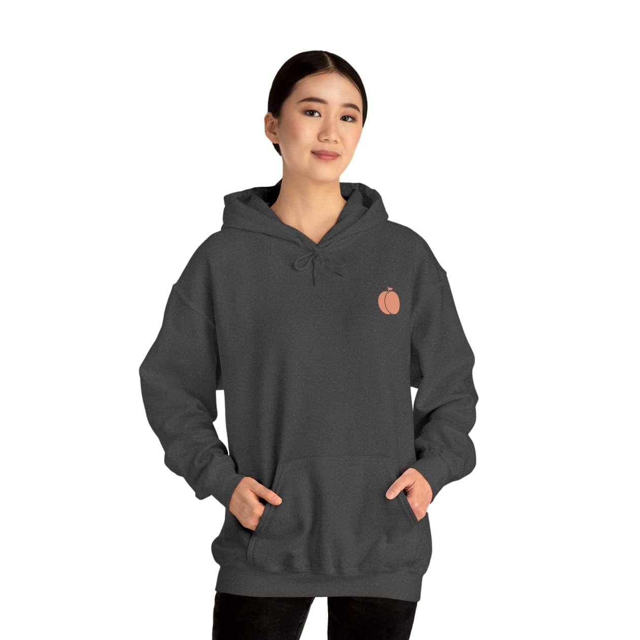 Never Half Ass, Always Use Your Full Ass Unisex Heavy Blend™ Hooded Sweatshirt Sizes S-5XL