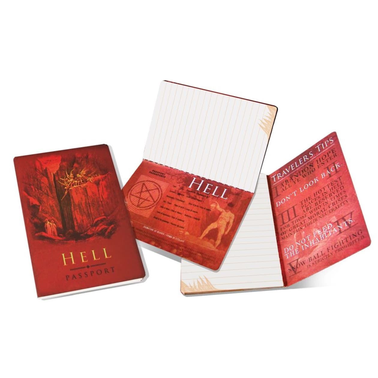 Hell Passport Notebook