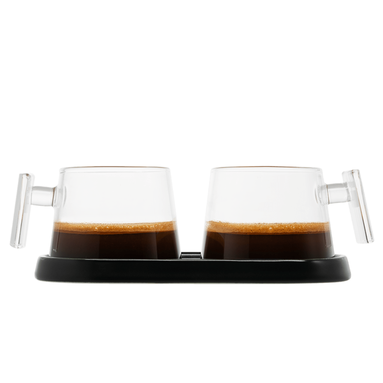 Espresso Cup Set - Color: Black, Bundle: Set of 2