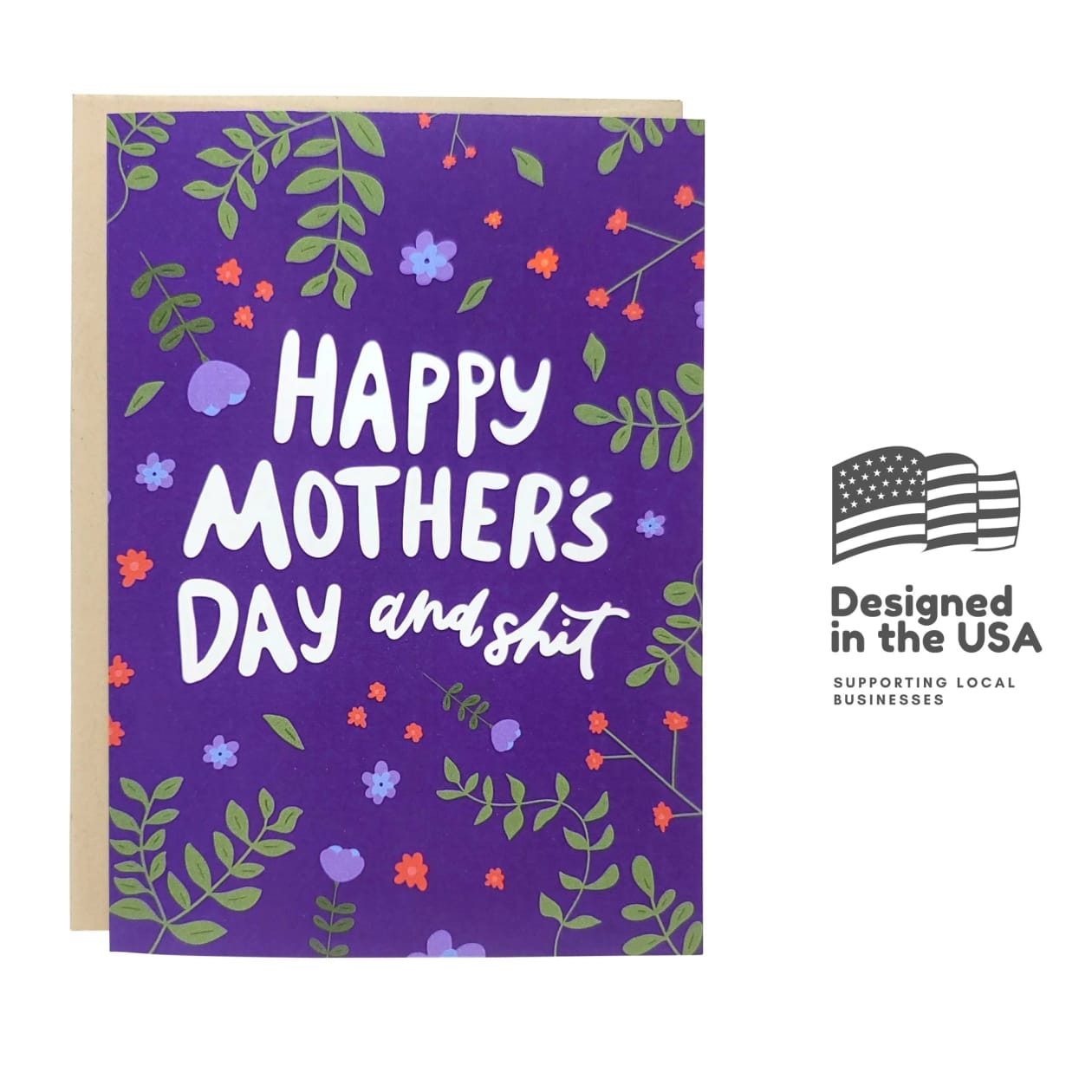 Happy Mother's Day And Shit Greeting Card