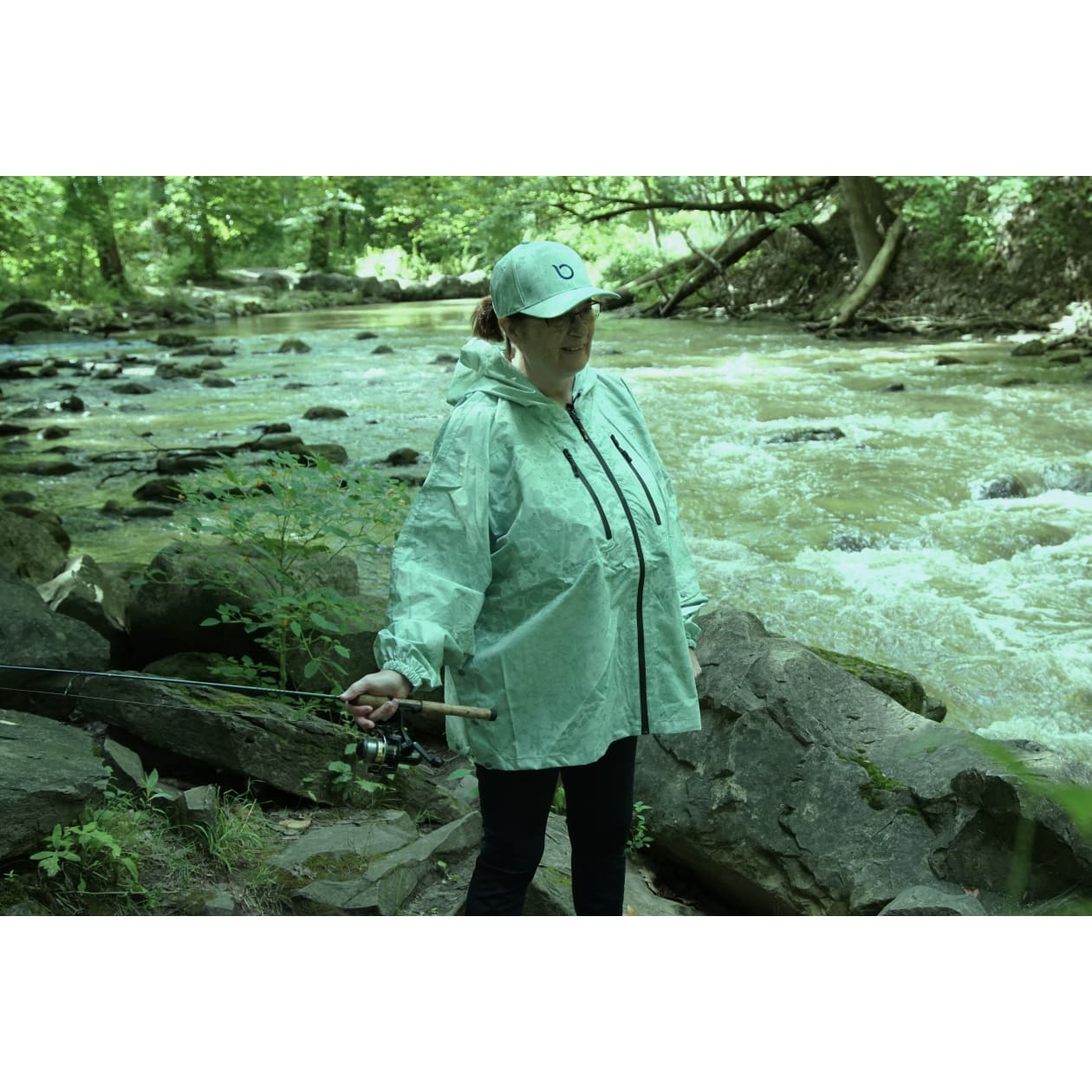 Brella 2015 Light Green Unisex Rain Jacket