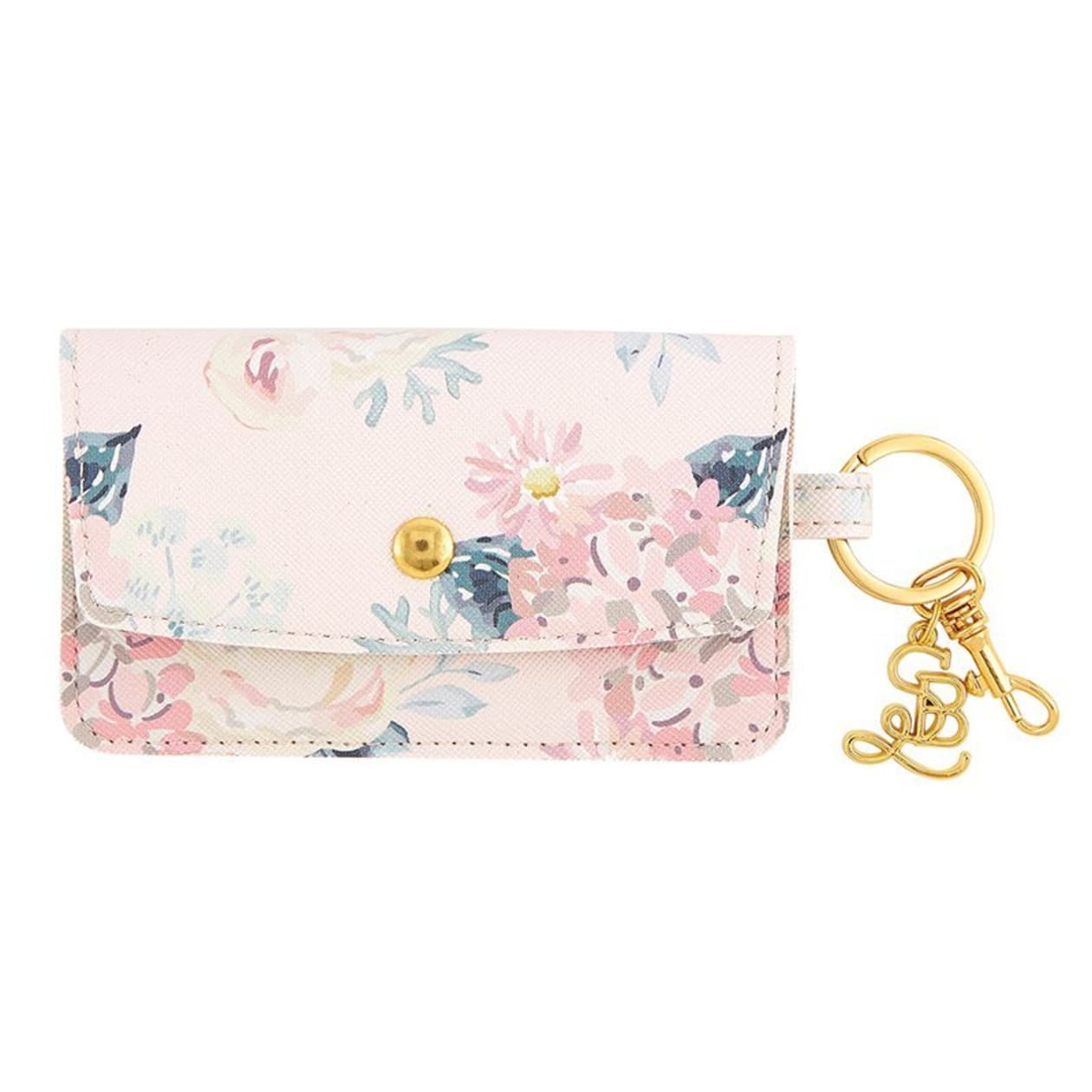 Joint Account Floral Design Credit Card Pouch