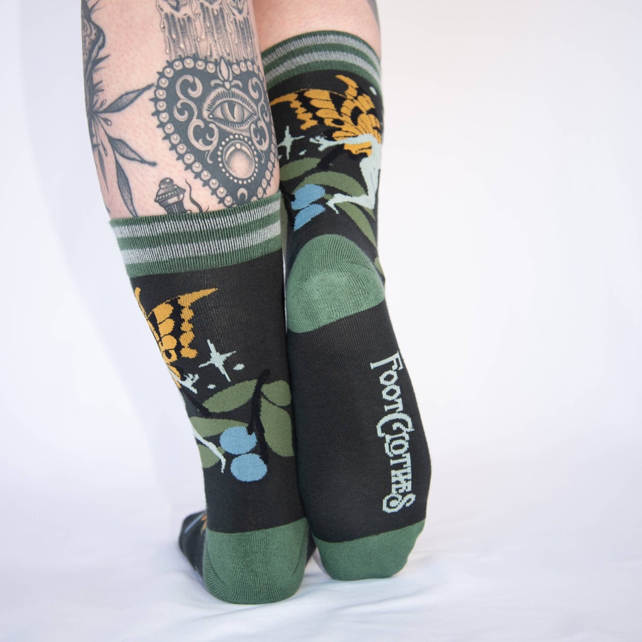 Fanciful Fairies Crew Socks | Whimsical Wings Faeries