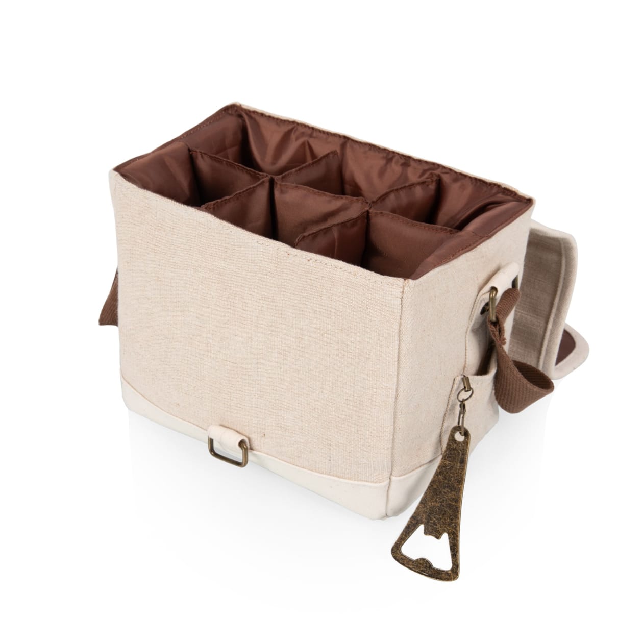 Beer Caddy Cooler Tote with Opener