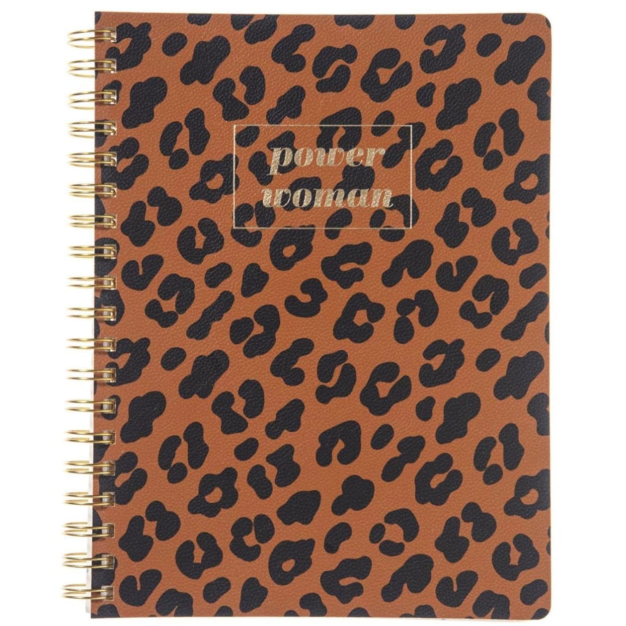 Last Call! Power Woman Spiral Vegan Leather Journal