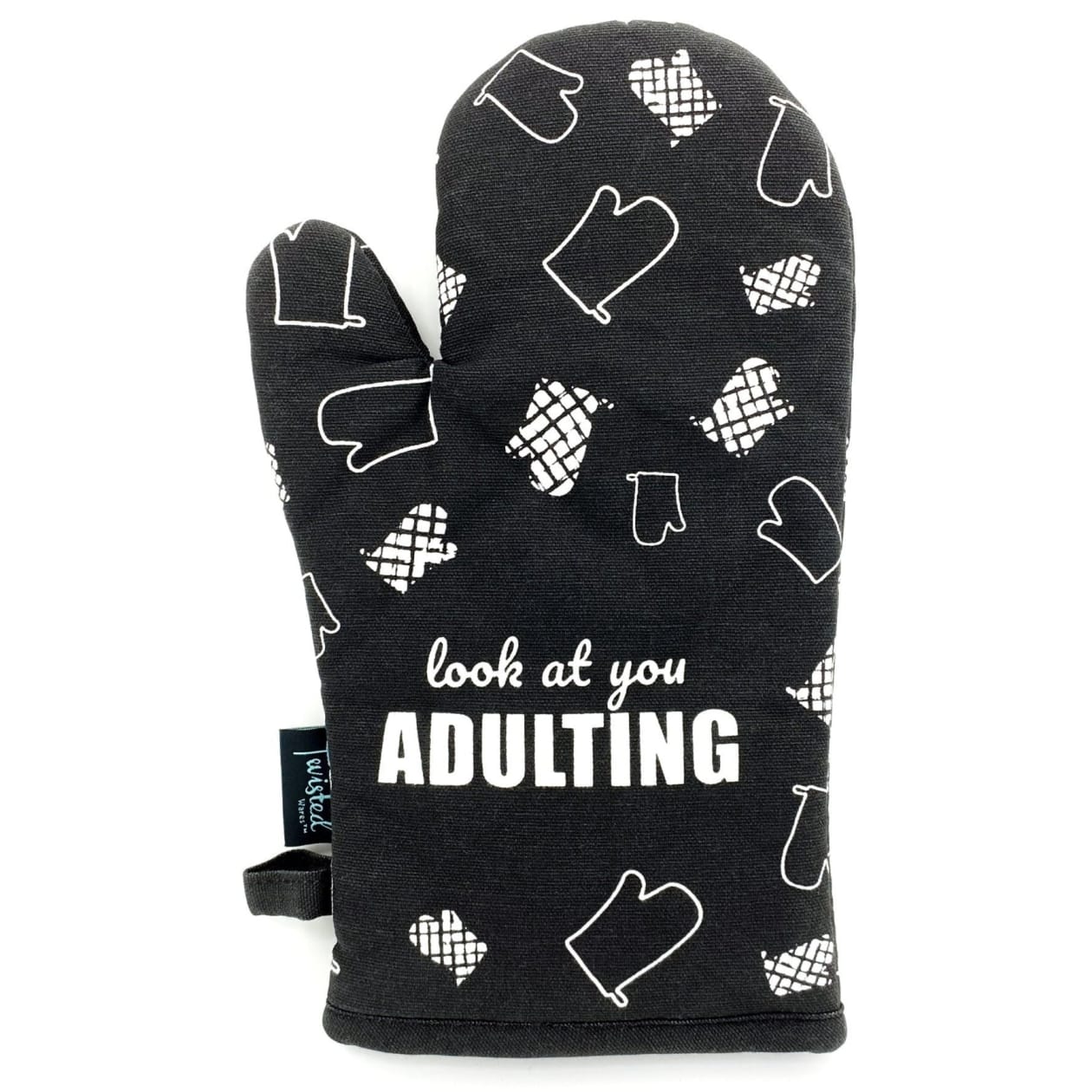 Look At You Adulting Oven Mitt | Kitchen Thermal Single Pot Holder