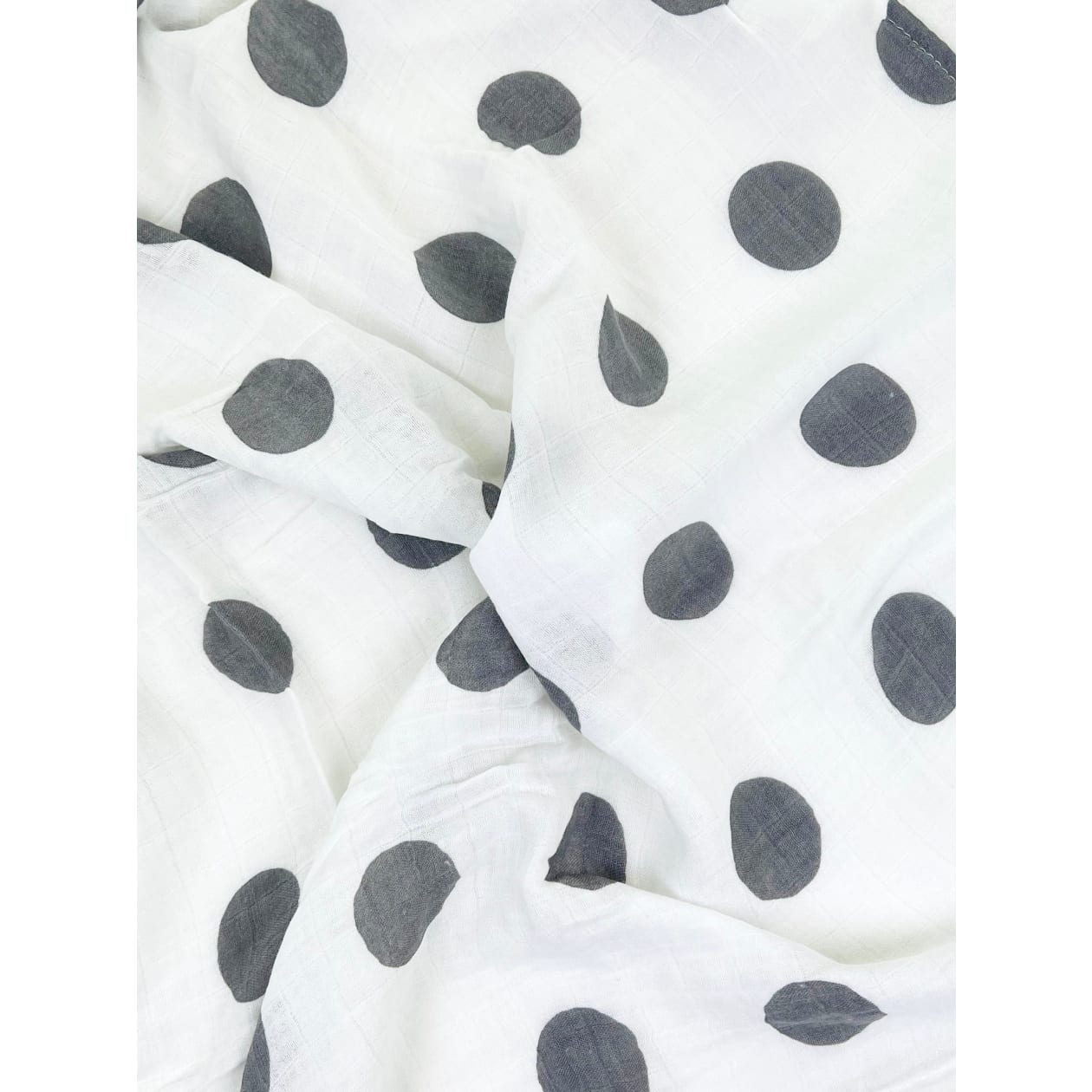 Organic Cotton & Bamboo Swaddle Dots