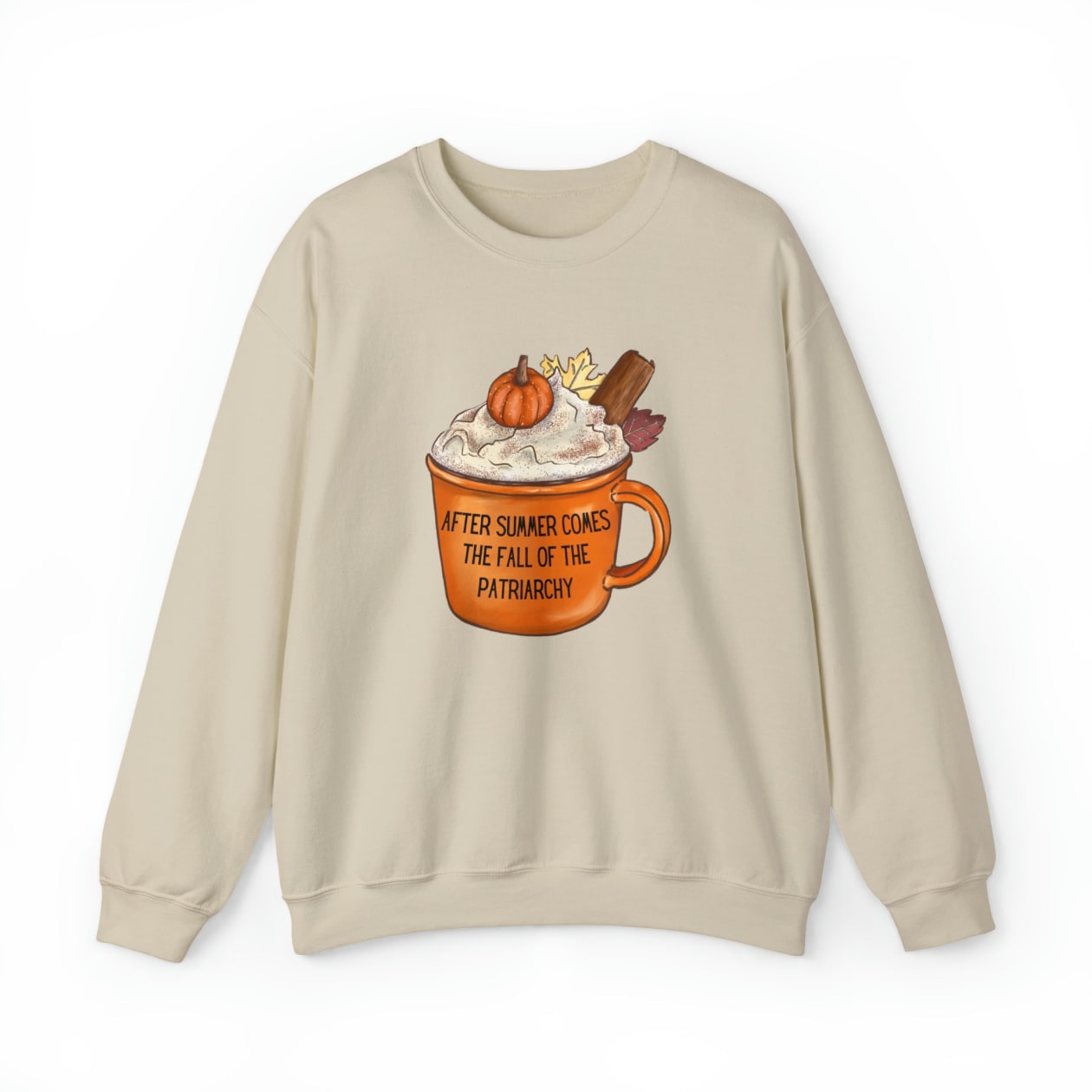 After Summer Comes the Fall of the Patriarchy Unisex Heavy Blend™ Crewneck Sweatshirt