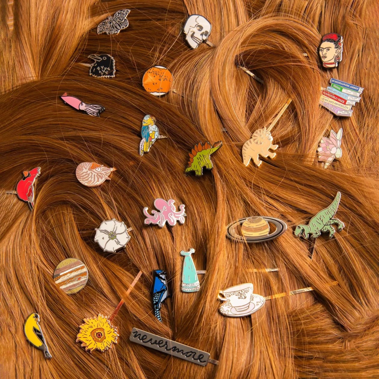 Frida Kahlo Hair Pins | Set of 3