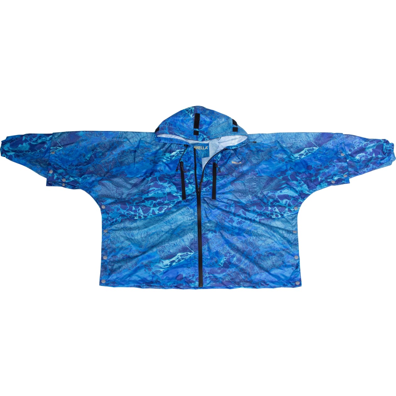 Brella 2015 Blue Unisex Rain Jacket for Youth + Petite