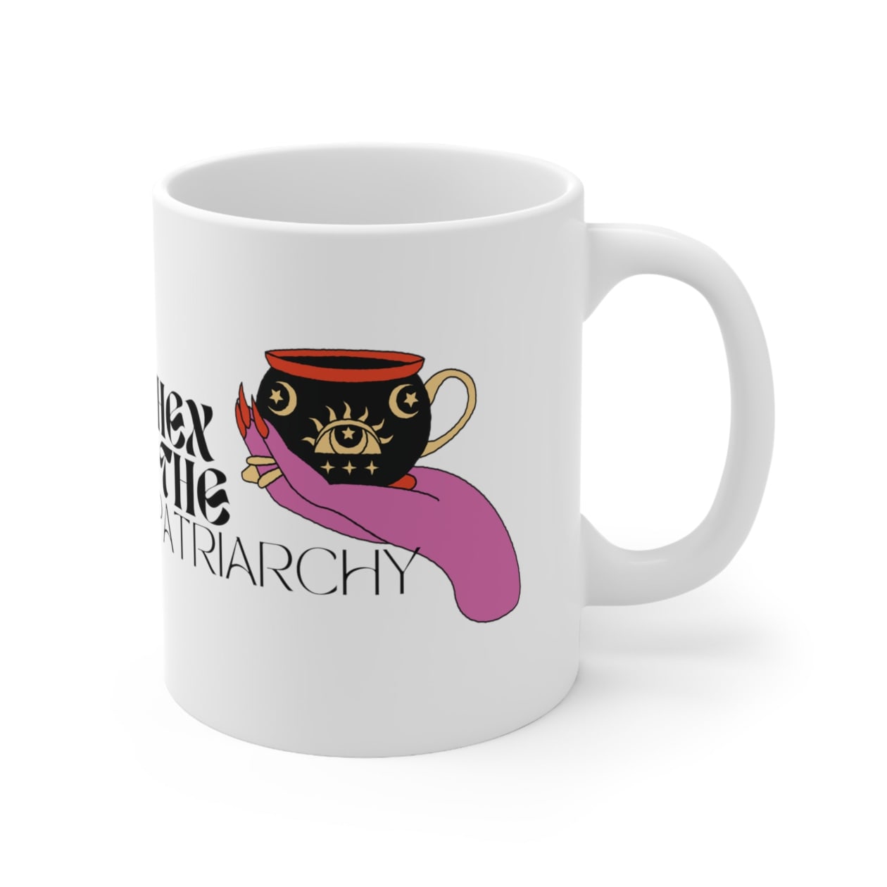 Hex the Patriarchy Ceramic Mug 11oz