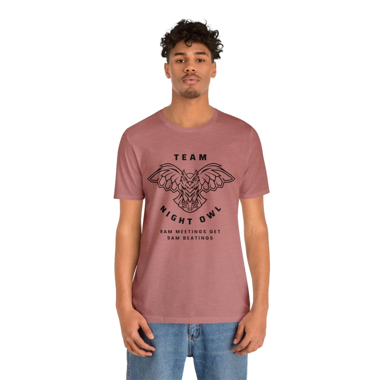 Team Night Owl Unisex Jersey Short Sleeve Tee