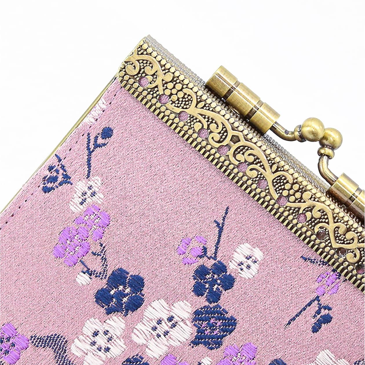 Credit Card Holder in Cherry Blossom Mauve | 10 Slots | RFID Blocking