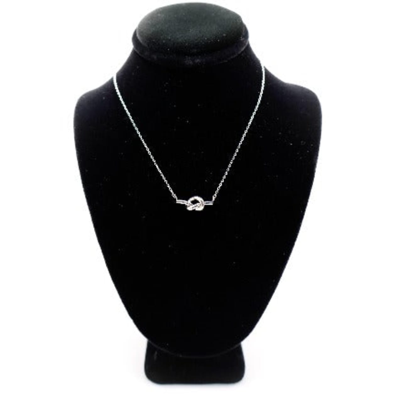 Eternal Knot Silver Necklace