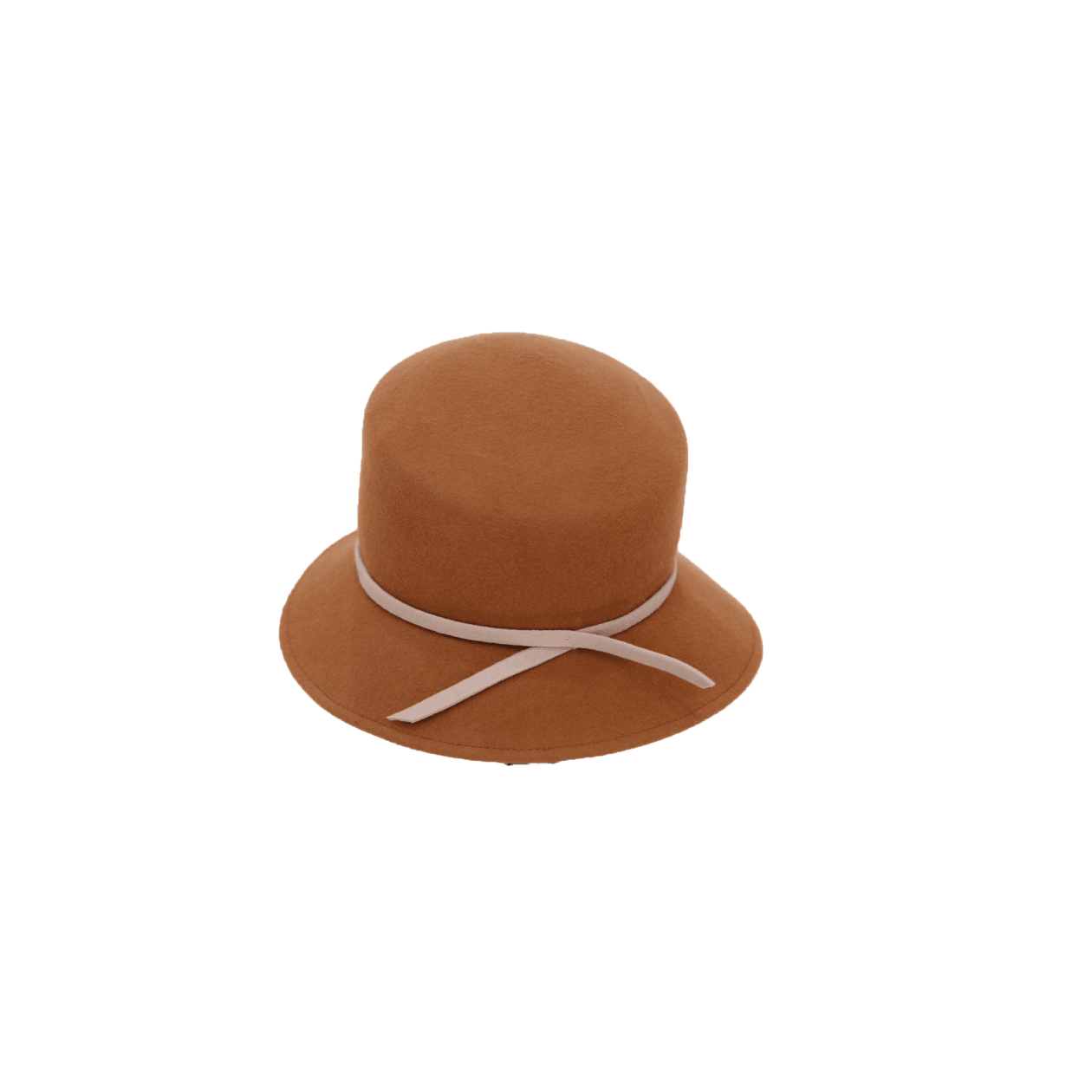 Cloche Brown Hat