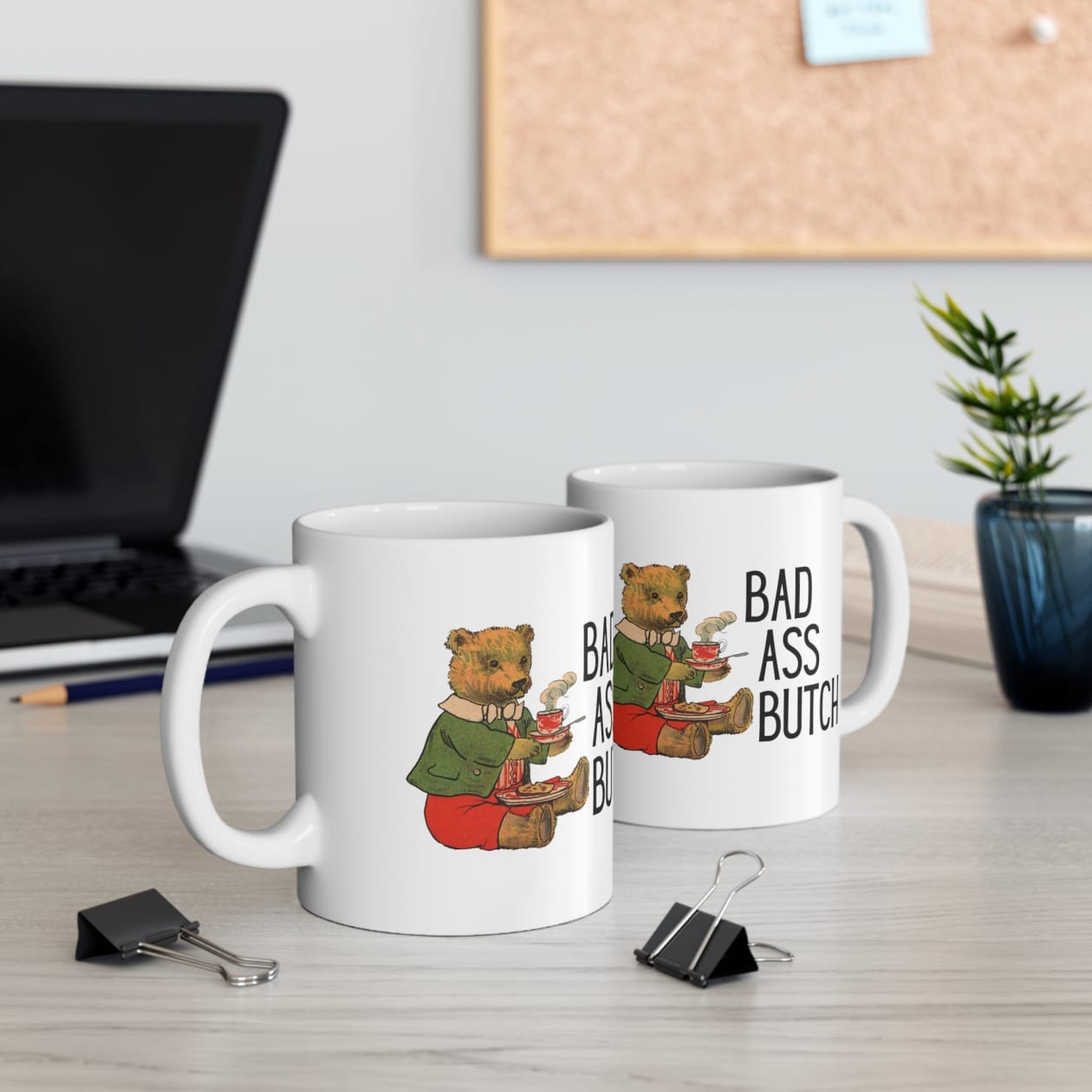 Bad Ass Butch Ceramic Mug 11oz