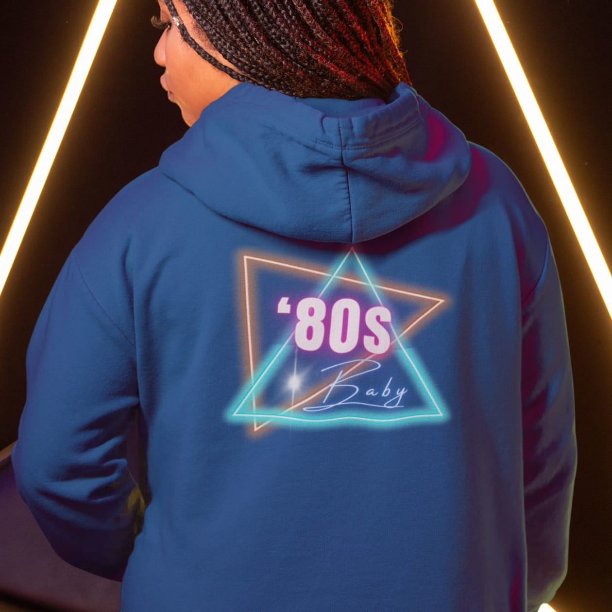 80's Baby Unisex Heavy Blend™ Hooded Sweatshirt Sizes S-5XL