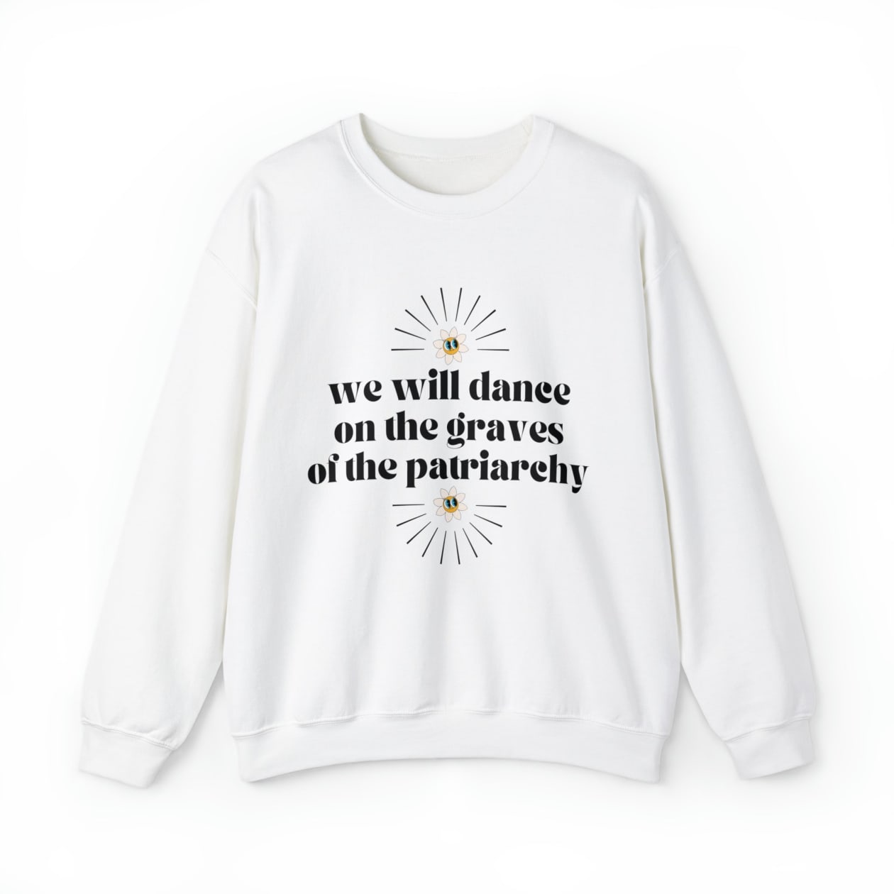 Dance on the Graves of the Patriarchy Unisex Heavy Blend™ Crewneck Sweatshirt Sizes SM-5XL | Plus Size Available