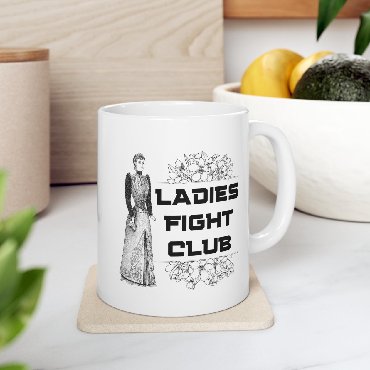 Ladies Fight Club Ceramic Mug 11oz