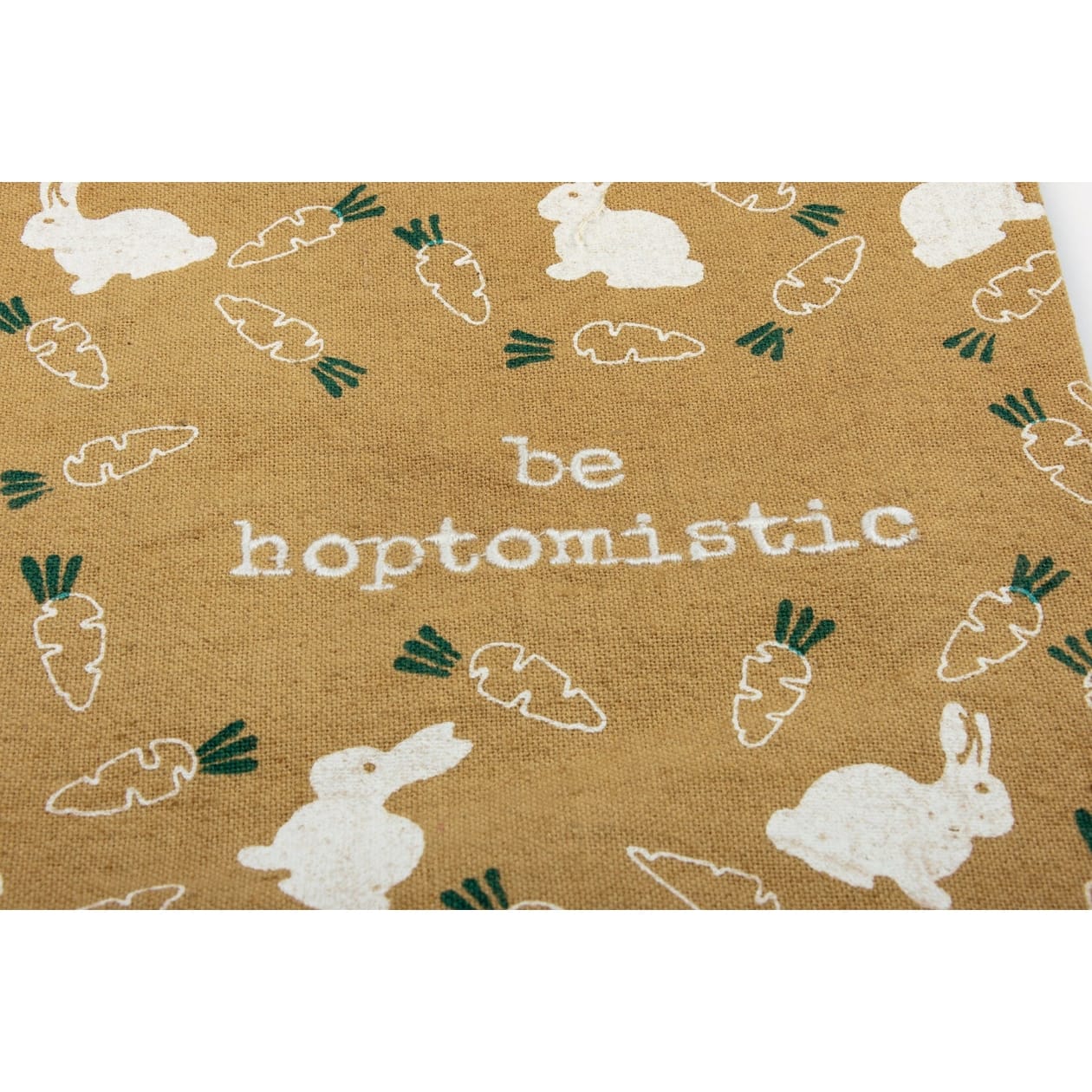 Be Hoptomistic Dish Cloth Towel | Novelty Tea Towel | Cute Kitchen Hand Towel | 20" x 26"