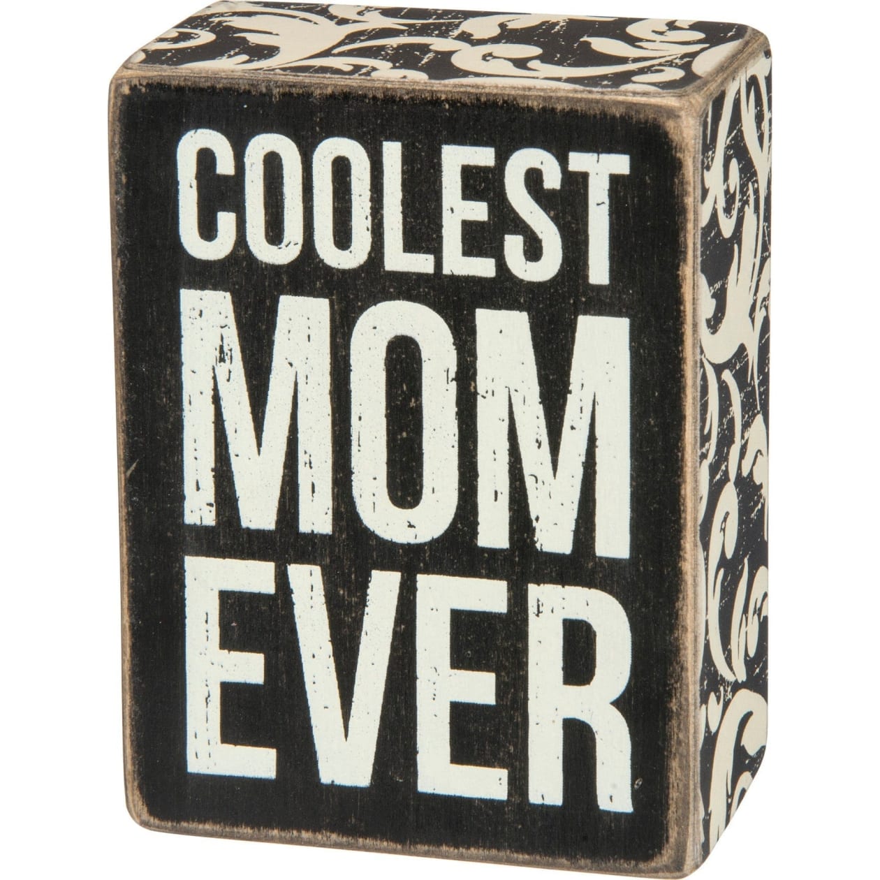 Coolest Mom Ever Wooden Box Sign