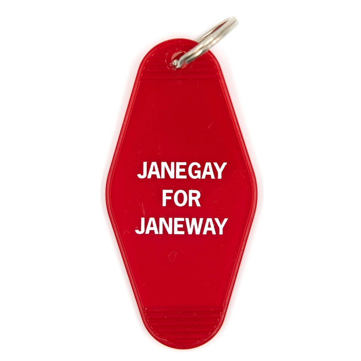 Janegay For Janeway Motel Style Keychain in Red