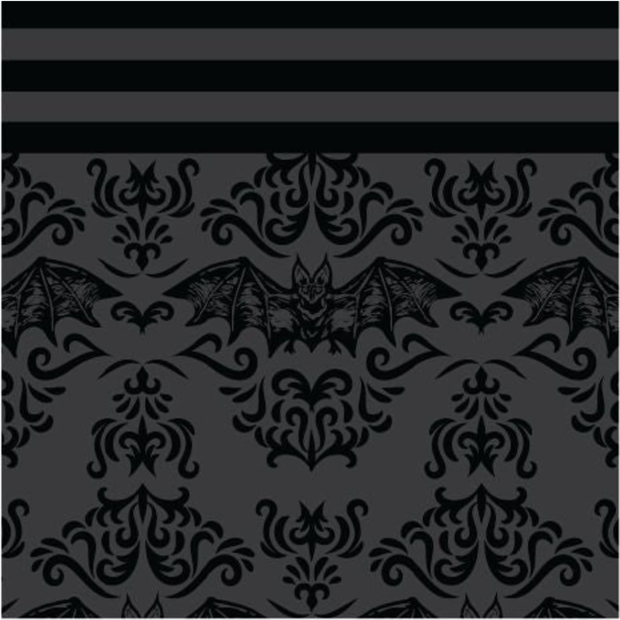 Bat Damask Knee High Socks | Spooky Halloween