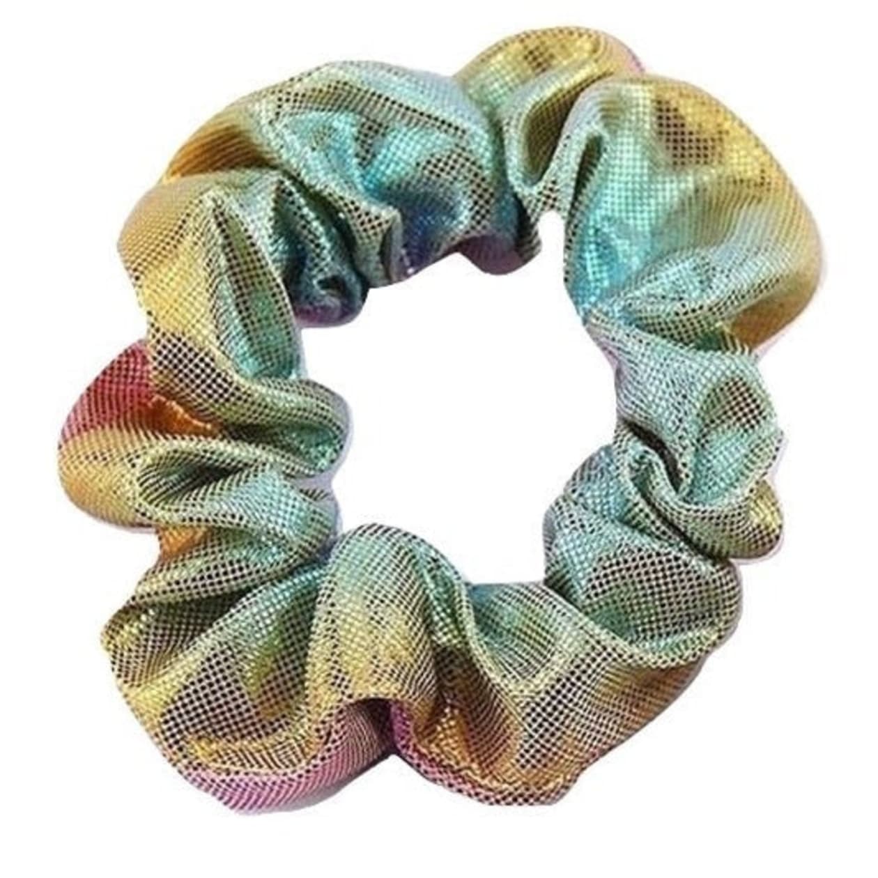 Holographic Mini Scrunchie Set