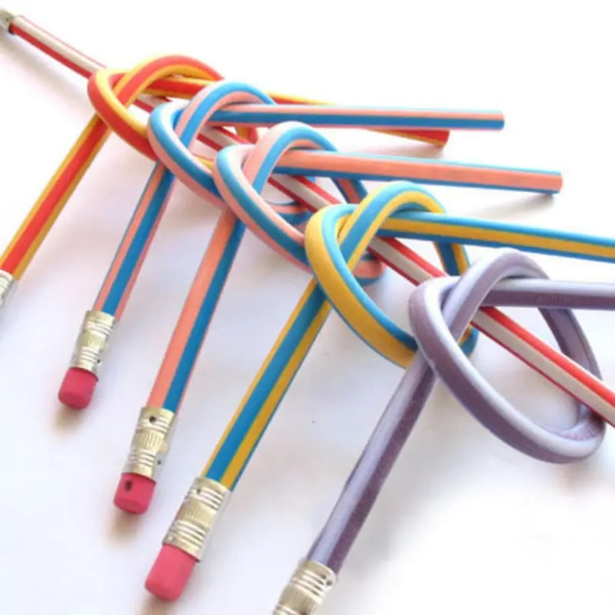 6 pc. Creative Bendable Pencils