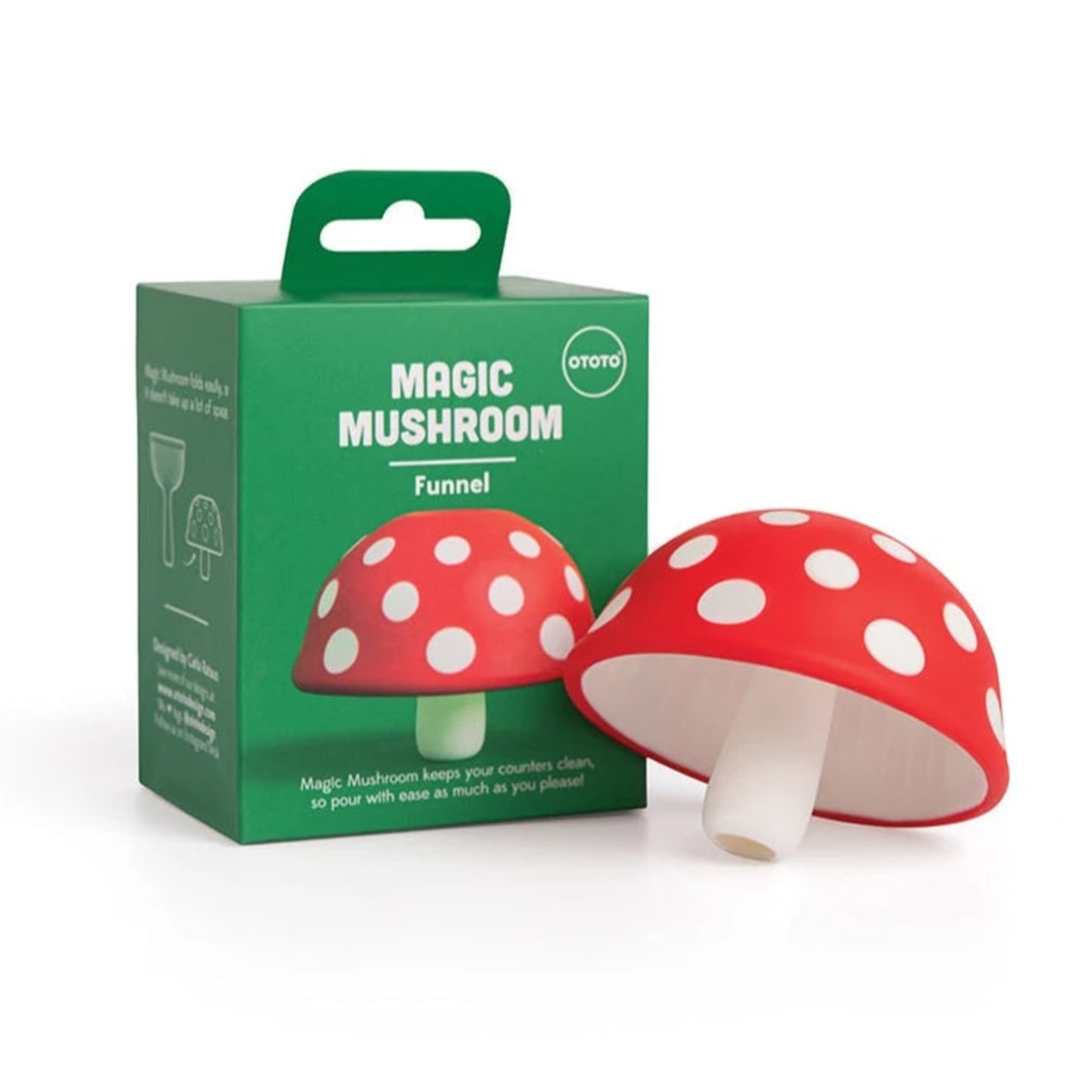 Magic Mushroom Funnel | Silicone Kitchen Tool