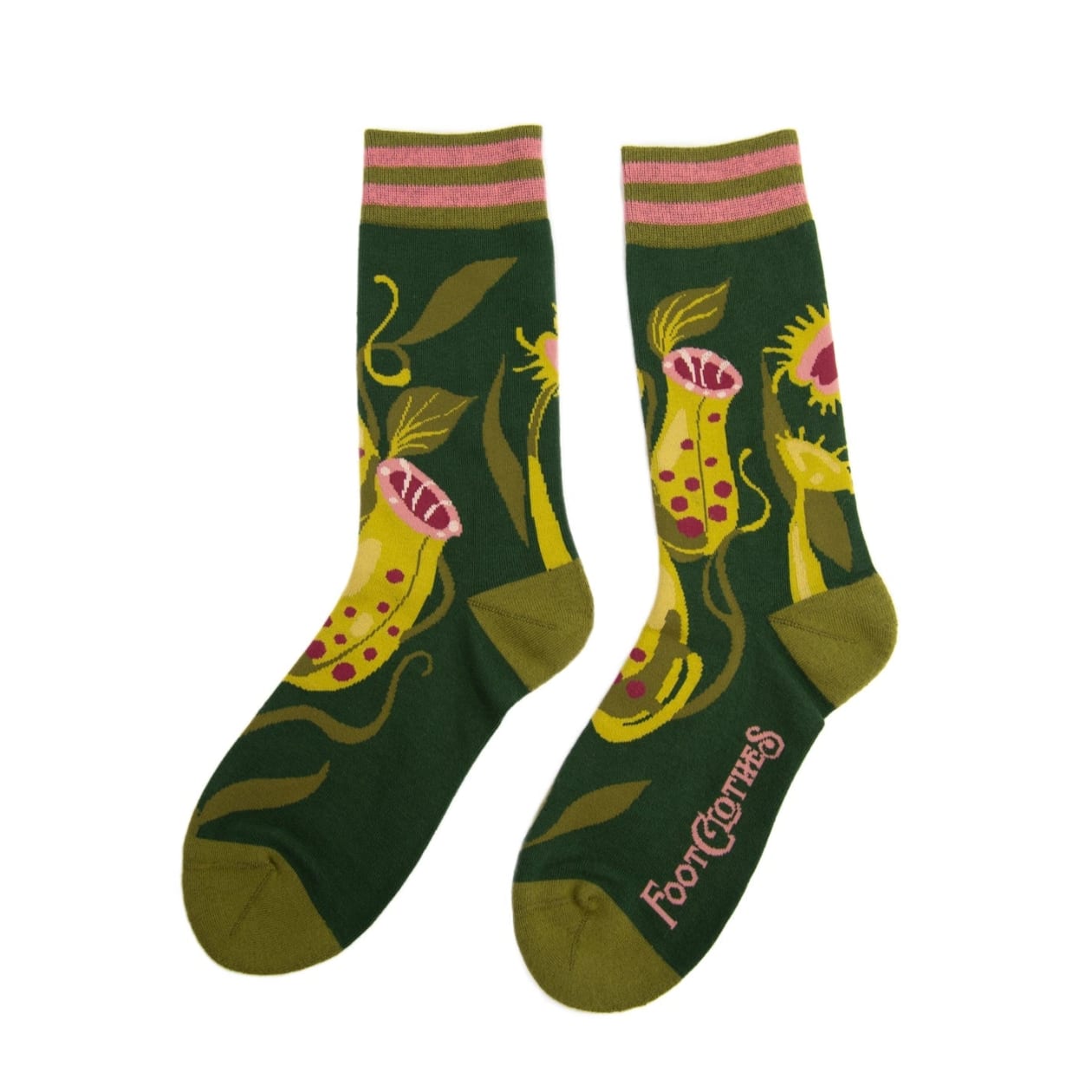 Carnivorous Pitcher Plant Crew Socks