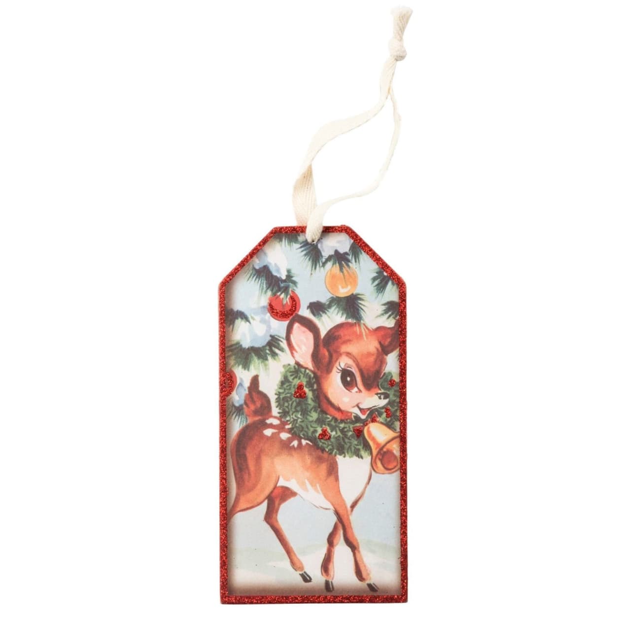 Let's Get Blitzen Wooden Wine Bottle Tag