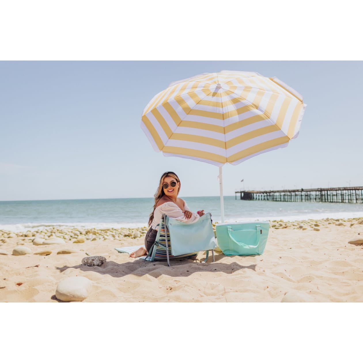 5.5 Ft. Portable Beach Umbrella