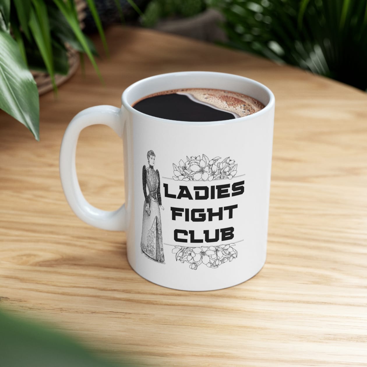 Ladies Fight Club Ceramic Mug 11oz - Size: 11oz