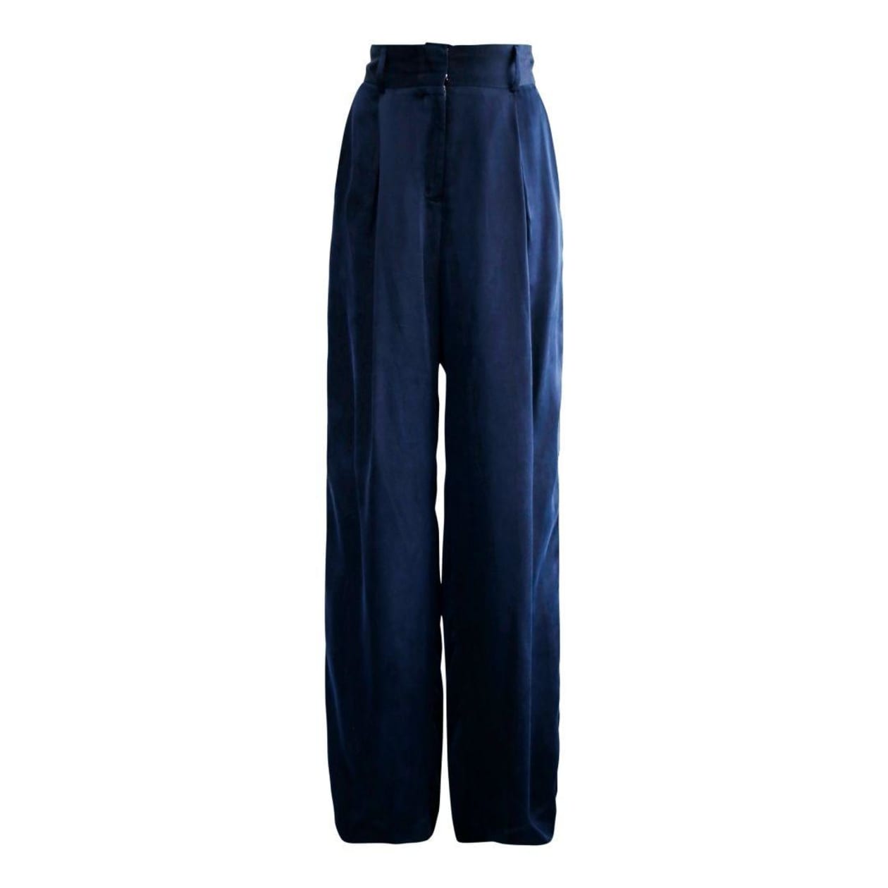 Remi Navy Wide-Leg Pants