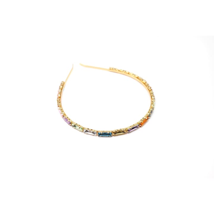 Sleek and Profesh Rainbow Gem Headband