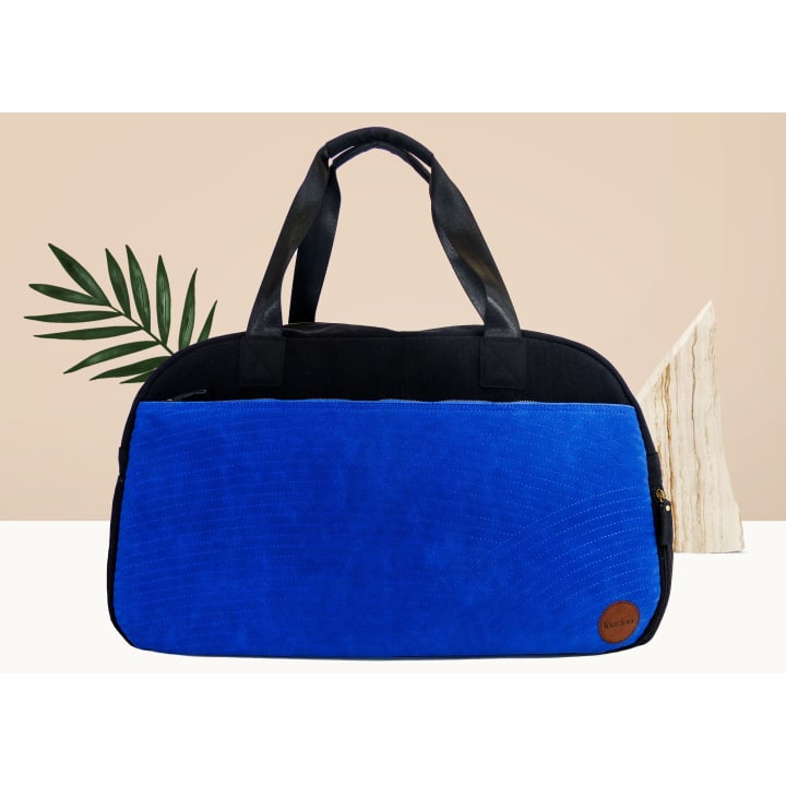 Getaway Duffel Bag - Eternal Optimist Cobalt Blue