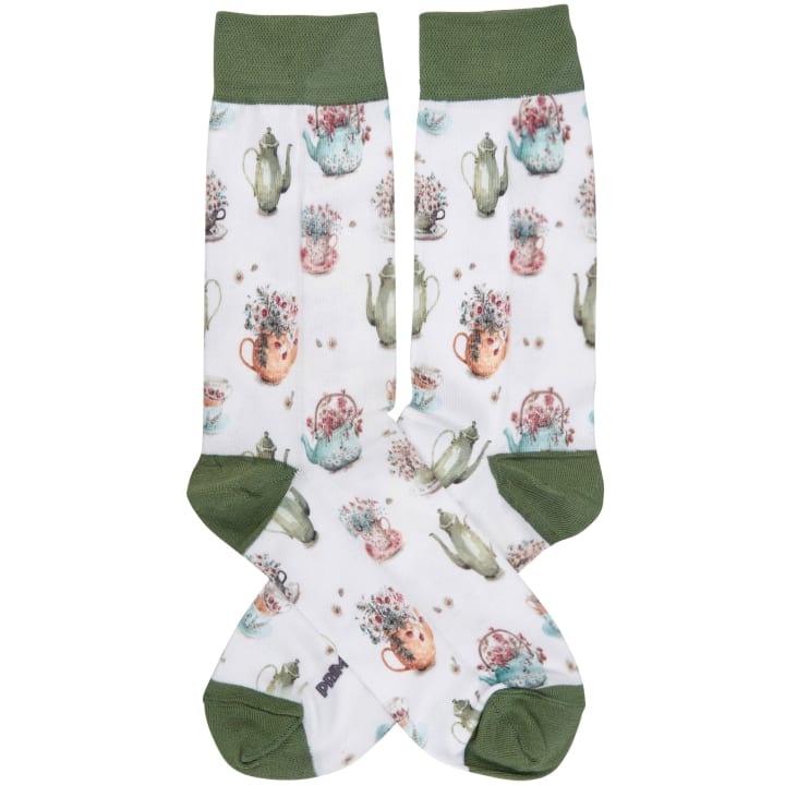 Tea Lover Socks | Women's Colorful Socks