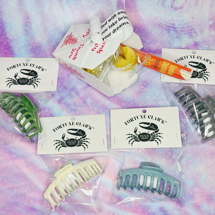 Fortune Claws™ Hair Claws | Unique Fortune Inside | Single or Gift Pack