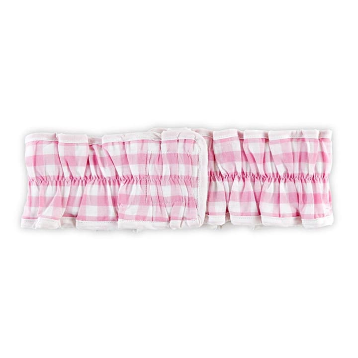 Pink Gingham Spa Head Band | Hair Band for Skincare Facial After Shower