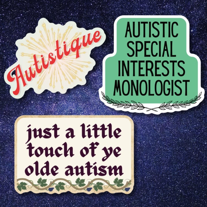 Autism Pride Sticker Bundle | Glossy Die Cut Vinyl Sticker