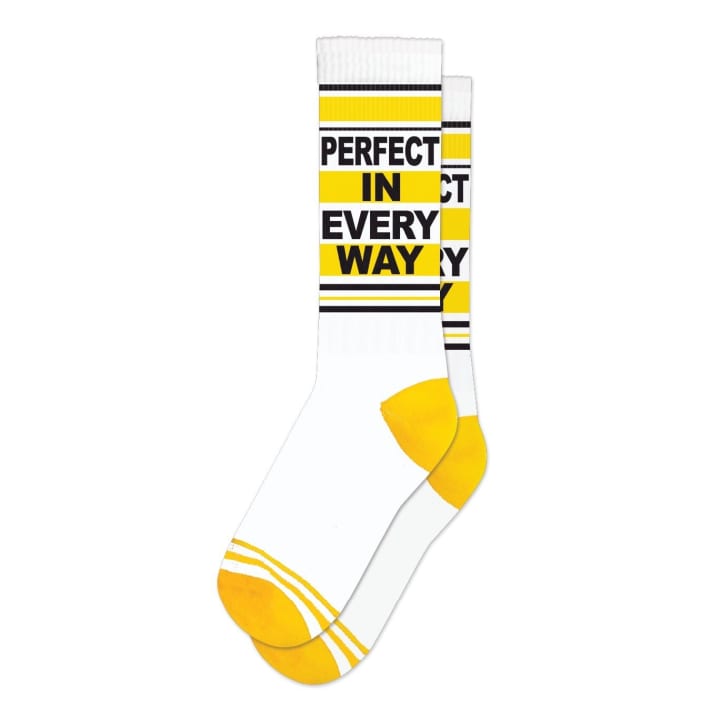 Perfect In Every Way Gym Socks | Unisex Women's Men's